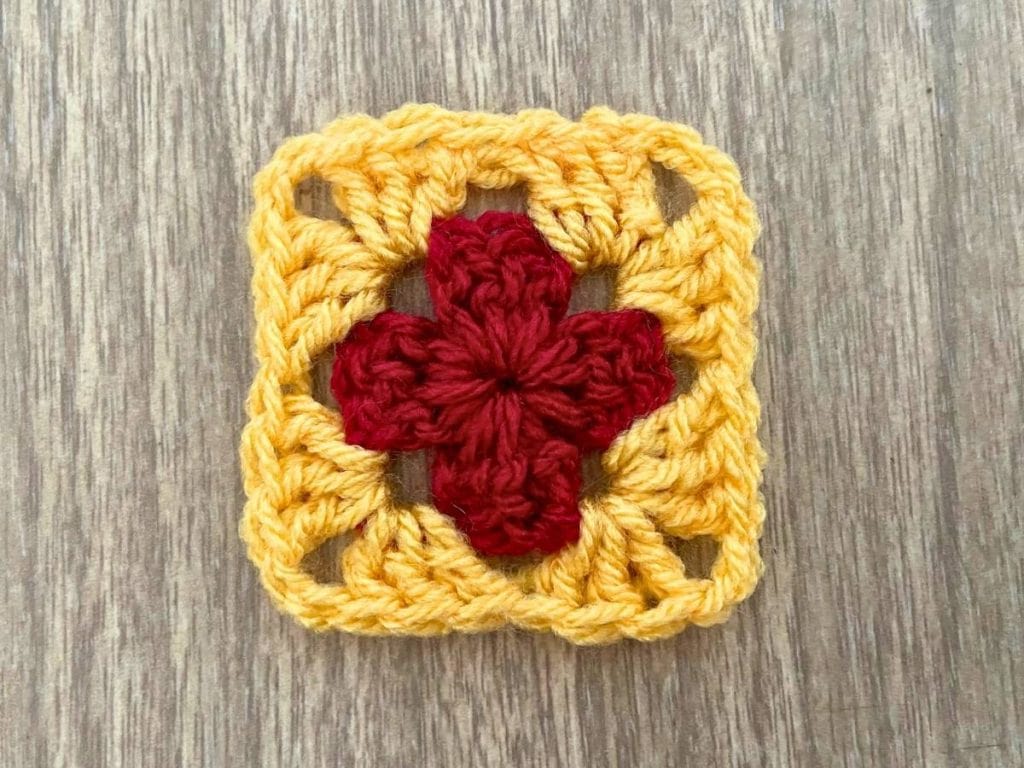 Round 2 of Granny Square pattern