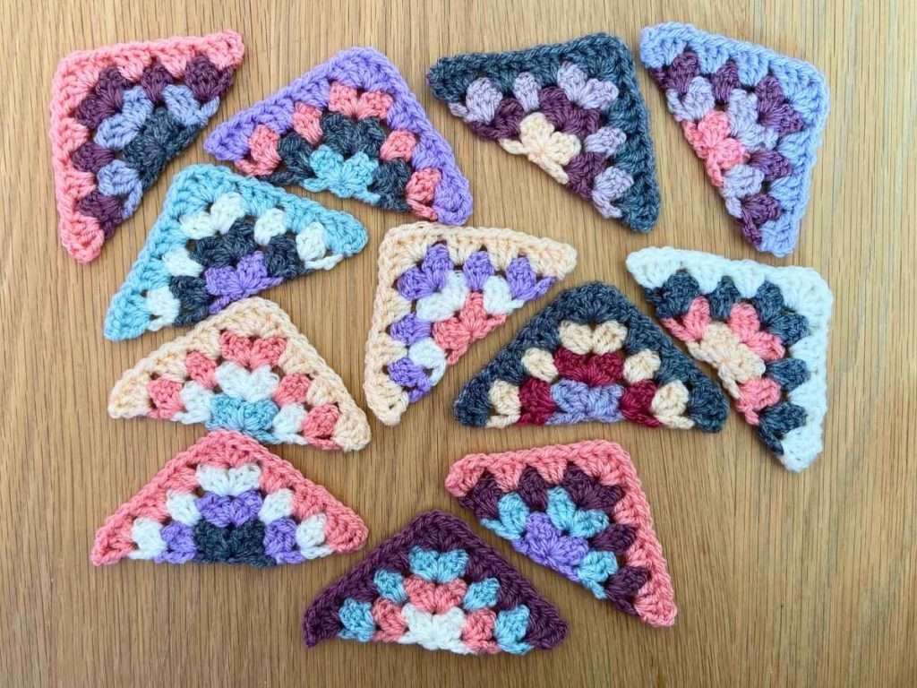 Half Granny Square